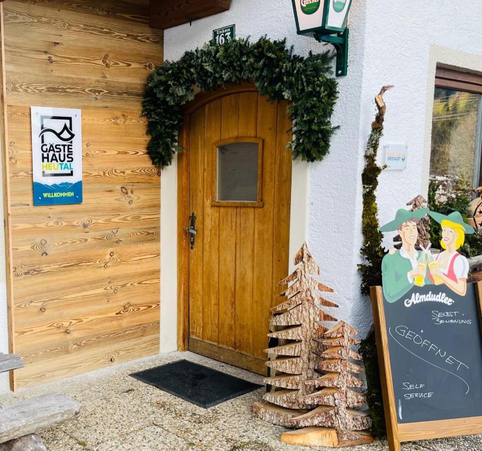 Natursport Heutal Appartements Ski-In & Ski-Out Unken Εξωτερικό φωτογραφία